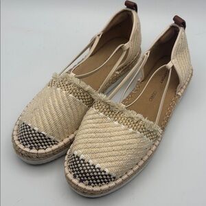 Rockport Espadrille Flats, Size 8.5
